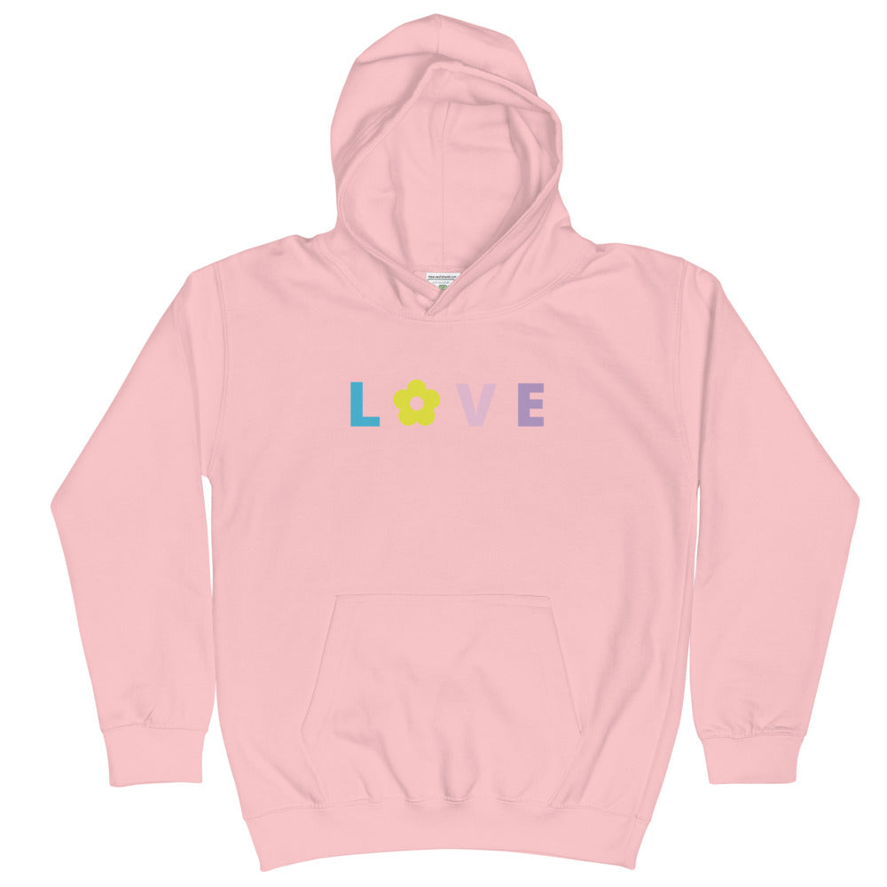*Love* Design Kids Hoodie Ages 3-13