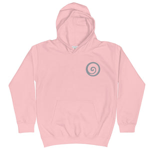 *Grateful* Symbol Embroidered Kids Hoodie Ages 3-13