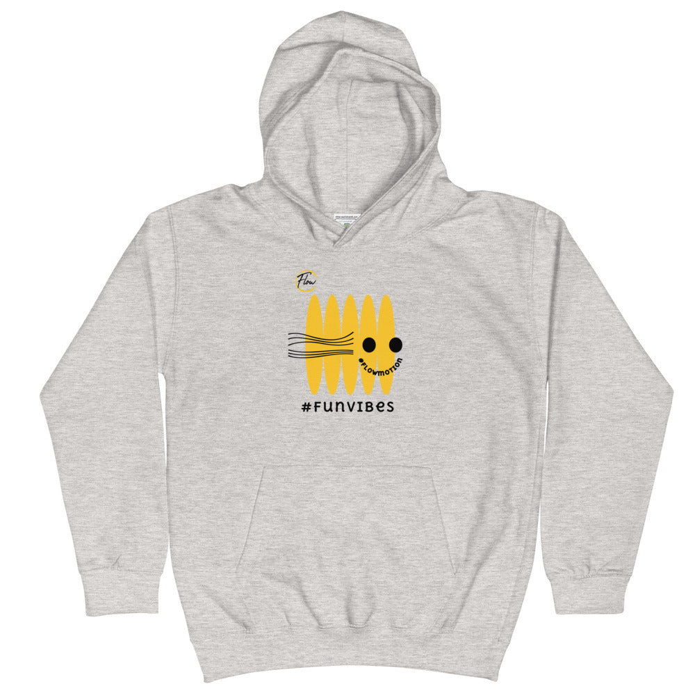*#FlowMotion* Design Kids Pullover Hoodie Ages 3-13