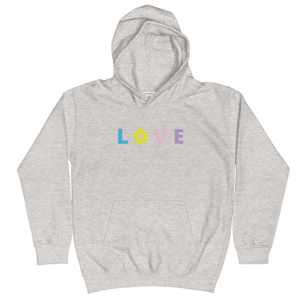 *Love* Design Kids Hoodie Ages 3-13
