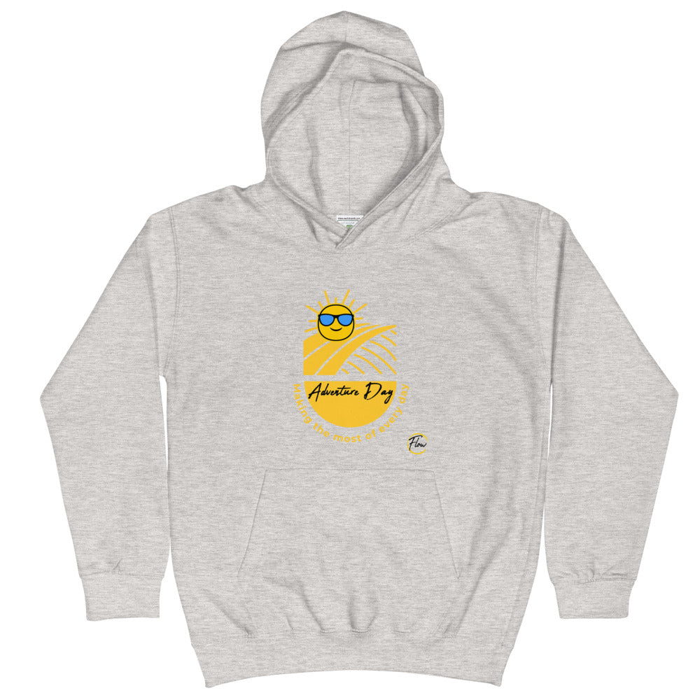 *Adventure Day* Kids Pullover Hoodie Ages 3-13