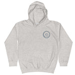 *Grateful* Symbol Embroidered Kids Hoodie Ages 3-13