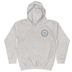 *Grateful* Symbol Embroidered Kids Hoodie Ages 3-13