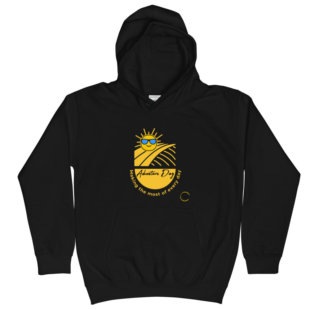 *Adventure Day* Kids Pullover Hoodie Ages 3-13