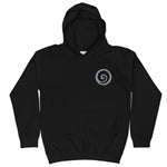 *Grateful* Symbol Embroidered Kids Hoodie Ages 3-13