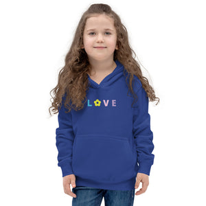 *Love* Design Kids Hoodie Ages 3-13