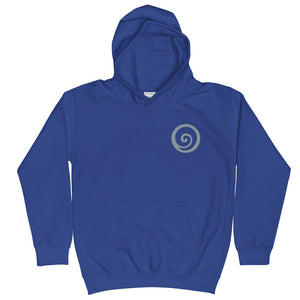 *Grateful* Symbol Embroidered Kids Hoodie Ages 3-13