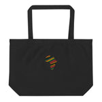 SCOPE International Embroidered Large Organic Tote Bag