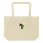 SCOPE International Embroidered Large Organic Tote Bag