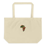 SCOPE International Embroidered Large Organic Tote Bag