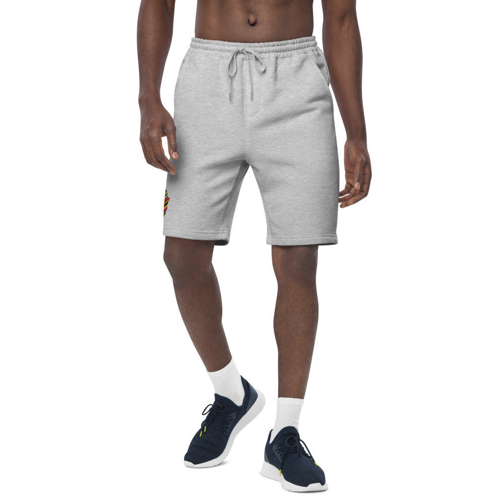 SCOPE International Embroidered Men's Fleece Shorts