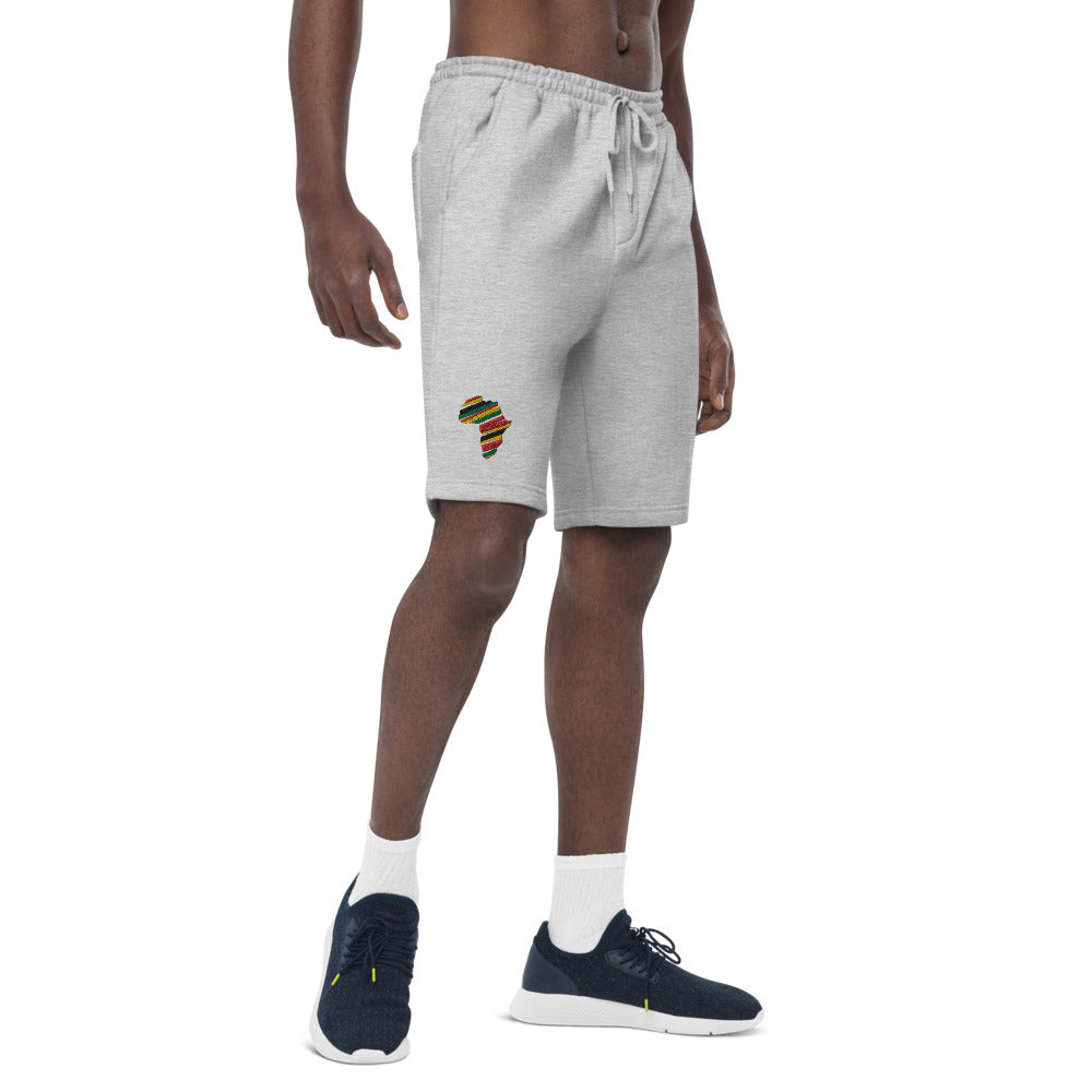 SCOPE International Embroidered Men's Fleece Shorts