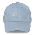 *Peace* Design, Embroidered Dad Hat