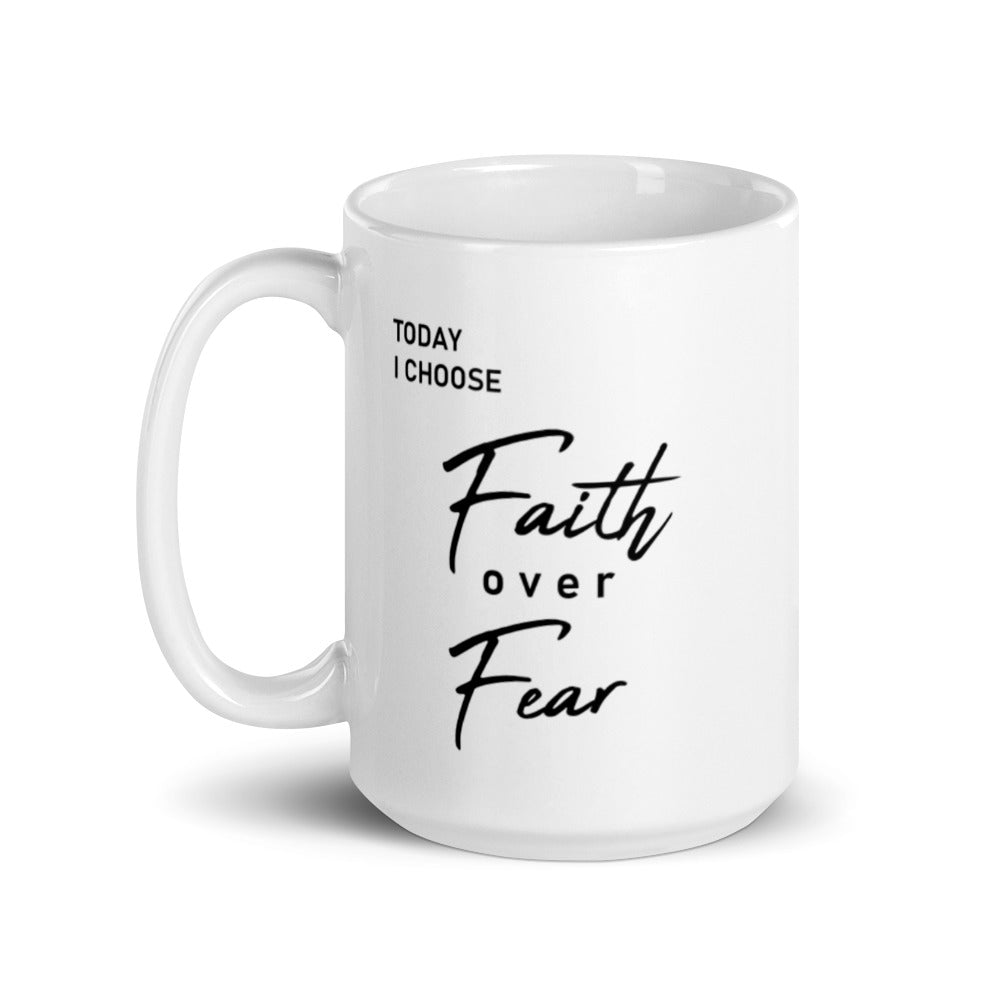 Mug *Faith Over Fear* Custom Design