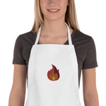 Apron *Flame* Custom Embroidered Design