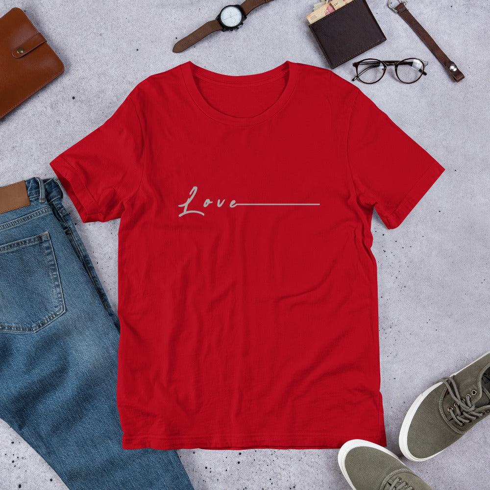 *LOVE* Short-Sleeve Crew-Neck Tee