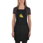 Apron *Living Life With Zest* Lemons Custom Embroidered Design