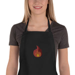 Apron *Flame* Custom Embroidered Design