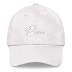*Peace* Design, Embroidered Dad Hat