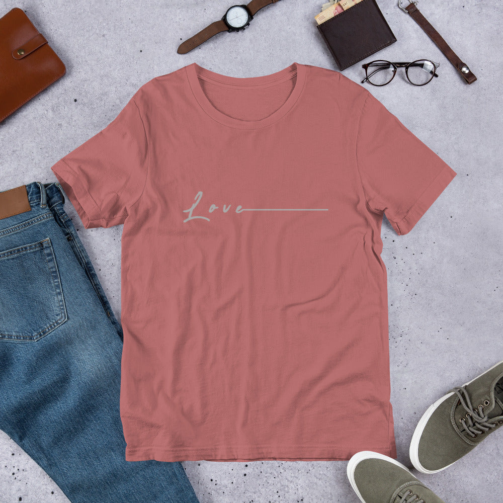*LOVE* Short-Sleeve Crew-Neck Tee