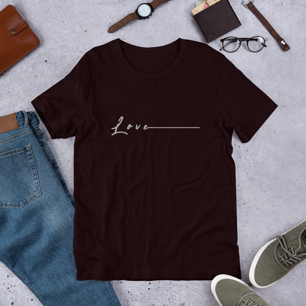 *LOVE* Short-Sleeve Crew-Neck Tee
