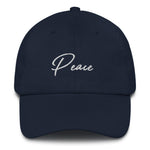 *Peace* Design, Embroidered Dad Hat