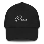 *Peace* Design, Embroidered Dad Hat