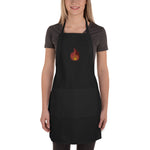 Apron *Flame* Custom Embroidered Design