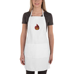Apron *Flame* Custom Embroidered Design
