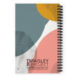 *Paisley Project Branded Collection* Abstract Design Spiral Journal