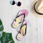*Tie-Dyed* Design Flip-Flops