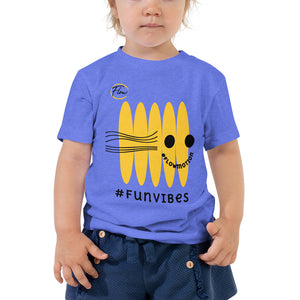 *FlowMotion* #FunVibes Toddler Short Sleeve Tee