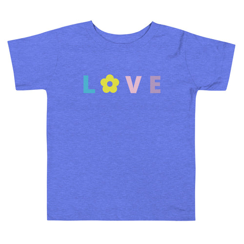*Love* Design Toddler Short Sleeve Tee
