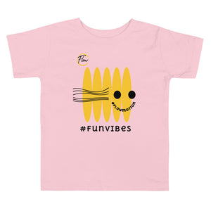*FlowMotion* #FunVibes Toddler Short Sleeve Tee