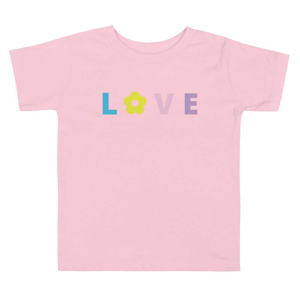 *Love* Design Toddler Short Sleeve Tee