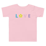 *Love* Design Toddler Short Sleeve Tee