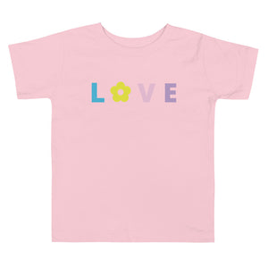 *Love* Design Toddler Short Sleeve Tee