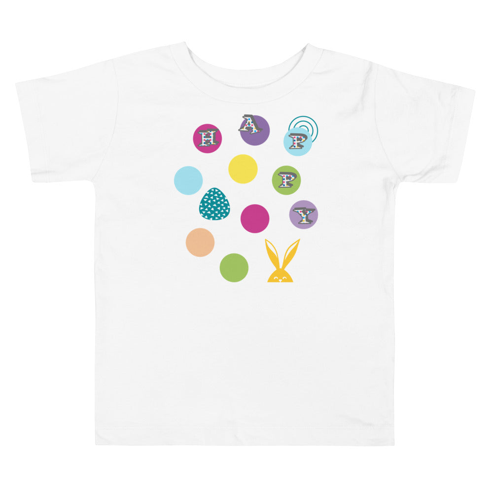 *Happy* Design, Toddler Short Sleeve Tee
