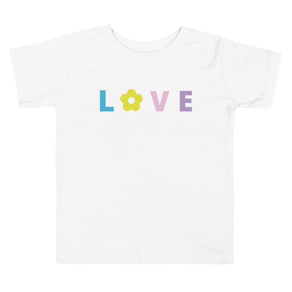 *Love* Design Toddler Short Sleeve Tee