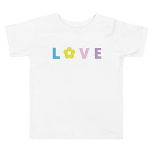 *Love* Design Toddler Short Sleeve Tee