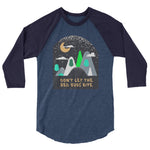 *Mountains* Loungewear Unisex 3/4 Sleeve Raglan Shirt