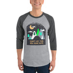 *Mountains* Loungewear Unisex 3/4 Sleeve Raglan Shirt