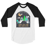 *Mountains* Loungewear Unisex 3/4 Sleeve Raglan Shirt