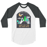 *Mountains* Loungewear Unisex 3/4 Sleeve Raglan Shirt