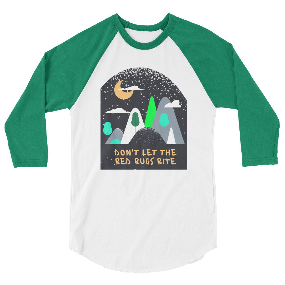 *Mountains* Loungewear Unisex 3/4 Sleeve Raglan Shirt