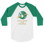 *Don't Wake The Dreamer* Loungewear Unisex 3/4 Sleeve Raglan Shirt