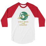 *Don't Wake The Dreamer* Loungewear Unisex 3/4 Sleeve Raglan Shirt