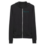 *Just Breathe* Unisex zip hoodie