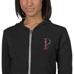 *Paisley Project Branded Collection* Embroidered Zip Hoodie Unisex Sizes XS-2XL
