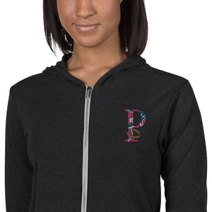 *Paisley Project Branded Collection* Embroidered Zip Hoodie Unisex Sizes XS-2XL